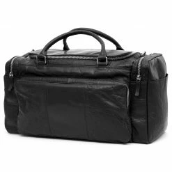 Best reviews of 😉 Lucleon Montreal | Black Leather Travel Bag 😉