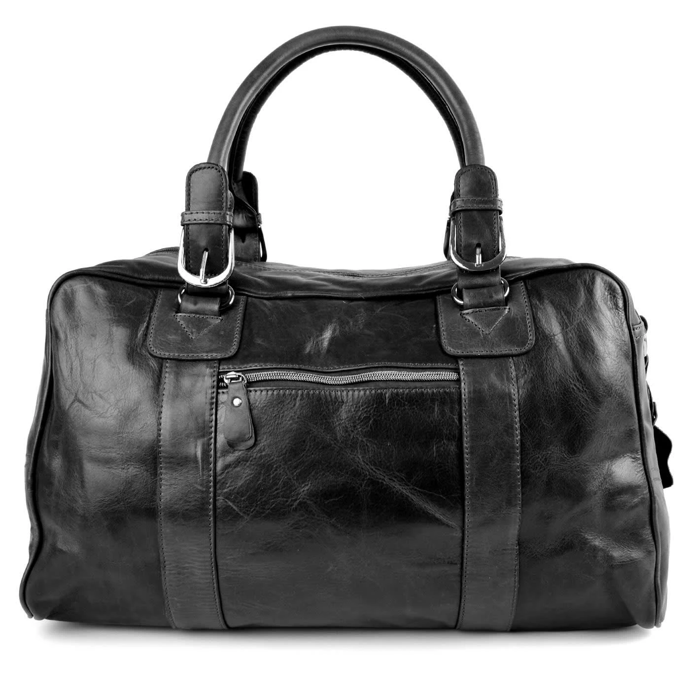 Flash Sale π Delton Bags Black Weekend/Sports Leather Bag π 2 Flash Sale π Delton Bags Black Weekend/Sports Leather Bag π - Image 2