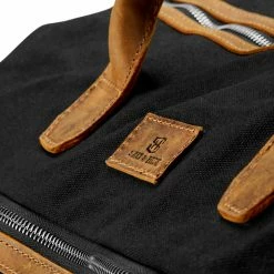 Budget 😍 Salt & Hide Tarpa | Black Canvas & Tan Leather Duffle Bag 👏 -Cheap BAGS FOR MEN Store 1 5 f140d57d9dabe6c8c0914b5e2a57f286