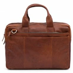 Cheap 🎉 Lucleon Montreal | Tan Leather Laptop Bag 👍 -Cheap BAGS FOR MEN Store 10 3 46 1 97 2