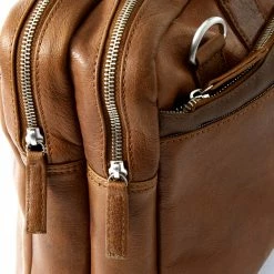Promo 🧨 Lucleon California | Tan & Dark Brown Leather Laptop Bag 💯 -Cheap BAGS FOR MEN Store 10 6 5