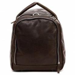 Hot Sale 🧨 Lucleon Montreal | Large Dark Brown Leather Duffle Bag 👏 -Cheap BAGS FOR MEN Store 12 4 63