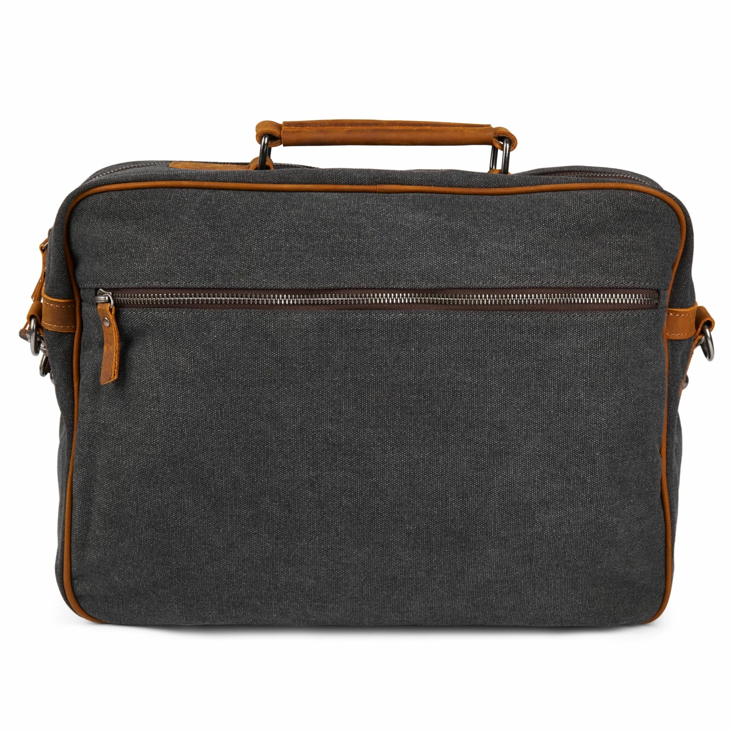 Promo 𧨠Salt & Hide Tarpa | Graphite Canvas & Tan Leather Messenger Bag π 2 Promo 𧨠Salt & Hide Tarpa | Graphite Canvas & Tan Leather Messenger Bag π - Image 2