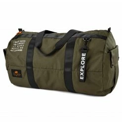 Budget 🔔 Lazy Bear Foldable | Olive Green Duffle Bag 🔔