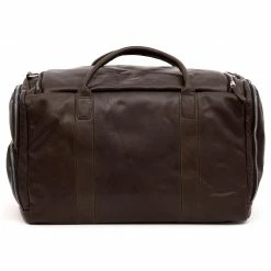 Hot Sale 🧨 Lucleon Montreal | Large Dark Brown Leather Duffle Bag 👏 -Cheap BAGS FOR MEN Store 12 5 31