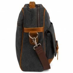 Promo 𧨠Salt & Hide Tarpa | Graphite Canvas & Tan Leather Messenger Bag π 10 Promo 𧨠Salt & Hide Tarpa | Graphite Canvas & Tan Leather Messenger Bag π -Cheap BAGS FOR MEN Store 12 5 43 1 4