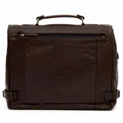 Wholesale 😍 Lucleon Montreal | Luxury Dark Brown Leather Satchel Bag 🤩 -Cheap BAGS FOR MEN Store 13 3 111