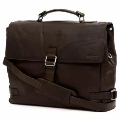 Wholesale 😍 Lucleon Montreal | Luxury Dark Brown Leather Satchel Bag 🤩 -Cheap BAGS FOR MEN Store 13 4 43