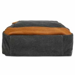 Best Pirce 🔔 Salt & Hide Tarpa | Graphite Canvas & Tan Leather 🎒 Backpack 😀 -Cheap BAGS FOR MEN Store 13 5 34 1 5