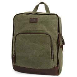 New 🔔 Salt & Hide Tarpa | Olive Green & Dark Brown 🎒 Backpack 😉