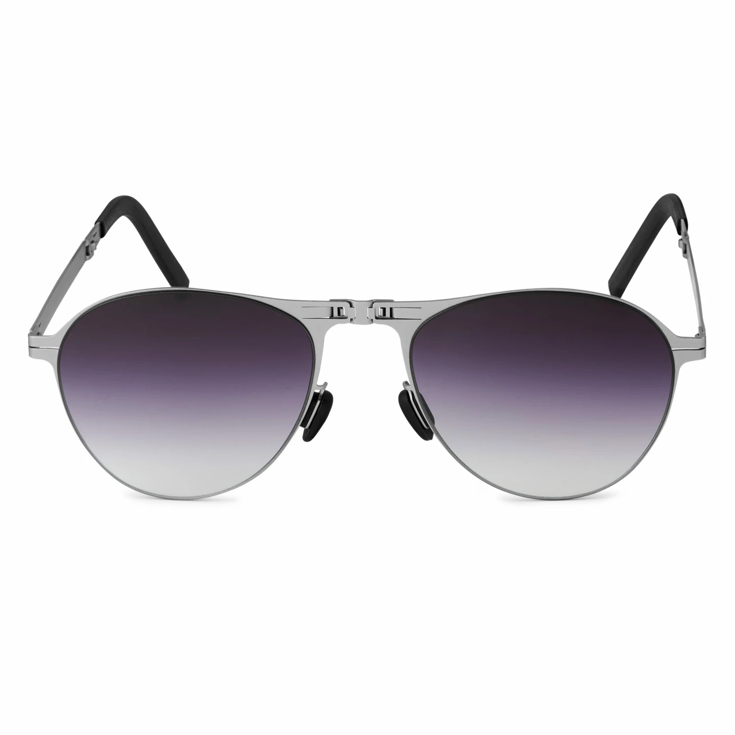 Wholesale π Waykins Thea | Silver-Tone & Dark Violet Stainless Steel Folding π Sunglasses π₯ 3 Wholesale π Waykins Thea | Silver-Tone & Dark Violet Stainless Steel Folding π Sunglasses π₯ - Image 3