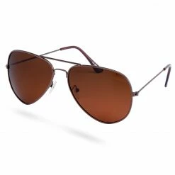 Buy π₯ Paul Riley Brown Aviator π Sunglasses π