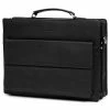 Cheapest 🤩 Lucleon Montreal | Compact Black Leather Briefcase 🔥