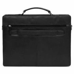 Cheapest 🤩 Lucleon Montreal | Compact Black Leather Briefcase 🔥 -Cheap BAGS FOR MEN Store 2 4 131
