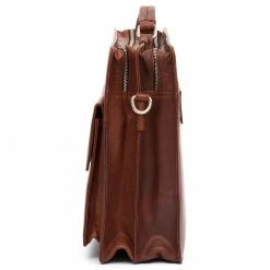 Cheapest 😀 Lucleon Montreal | Compact Tan Leather Briefcase 🌟 -Cheap BAGS FOR MEN Store 2 5 69