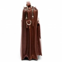 Cheapest 😀 Lucleon Montreal | Compact Tan Leather Briefcase 🌟 -Cheap BAGS FOR MEN Store 2 6 45