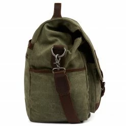 Best reviews of ✨ Salt & Hide Tarpa | XL Olive Green & Dark Brown Canvas Camera Bag 🛒 -Cheap BAGS FOR MEN Store 20 4 51