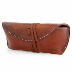 Best Sale 🔥 Salt & Hide Rusty Brown Leather Glasses Case ⭐ -Cheap BAGS FOR MEN Store 22 2 93