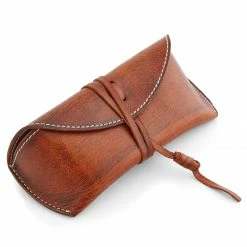 Best Sale 🔥 Salt & Hide Rusty Brown Leather Glasses Case ⭐ -Cheap BAGS FOR MEN Store 22 5 6