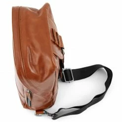 Promo 🔥 Lucleon Jasper | Tan Leather Cross Shoulder 🎒 Backpack 🥰 -Cheap BAGS FOR MEN Store 22 6 3