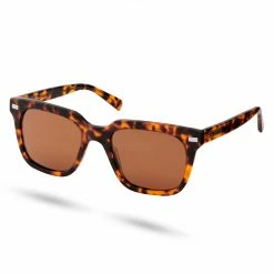 Buy 🧨 Waykins Thea | Tortoise Shell & Brown Polarised 👓 Sunglasses 🧨