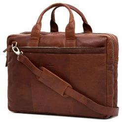 Buy 👏 Lucleon Montreal | XL Tan Leather Laptop Bag ⭐ -Cheap BAGS FOR MEN Store 3 1 135 1 45 1 57 1 159 1