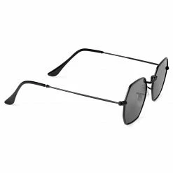 Buy 🔥 Paul Riley Black & Black Groovy 👓 Sunglasses 😀 -Cheap BAGS FOR MEN Store 30 3 copy