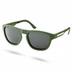 Best Pirce ❤️ Waykins Thea | Olive Green & Black Polarised Folding 👓 Sunglasses 🎉