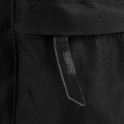 Budget 💯 Lazy Bear Lewis | Black Polyester & Faux Leather Simple 🎒 Backpack ⌛ -Cheap BAGS FOR MEN Store 4 7 51 1