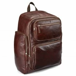 Cheapest 💯 Lucleon California | Dark Brown Leather 🎒 Backpack 👍 -Cheap BAGS FOR MEN Store 5 3 copy 11