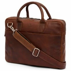 Outlet 🎉 Lucleon Montreal | Slim 13' Executive Tan Leather Bag ⭐ -Cheap BAGS FOR MEN Store 6 1 72 2 67 3 166 1