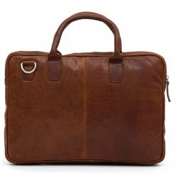 Outlet 🎉 Lucleon Montreal | Slim 13' Executive Tan Leather Bag ⭐ -Cheap BAGS FOR MEN Store 6 4 87