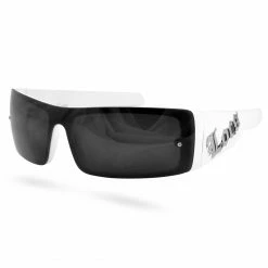 Wholesale 👍 Locs Edgy White & Black Stainless Steel 👓 Sunglasses ✨