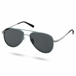 Best deal π Sidegren Gunmetal Grey Polarized Titanium Aviator π Sunglasses π₯°