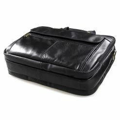Flash Sale ⌛ Delton Bags Black Leather Briefcase ✔️ -Cheap BAGS FOR MEN Store 7146A 4