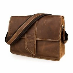 Coupon 🛒 Delton Bags Scuffed Cognac Leather Satchel 🎁