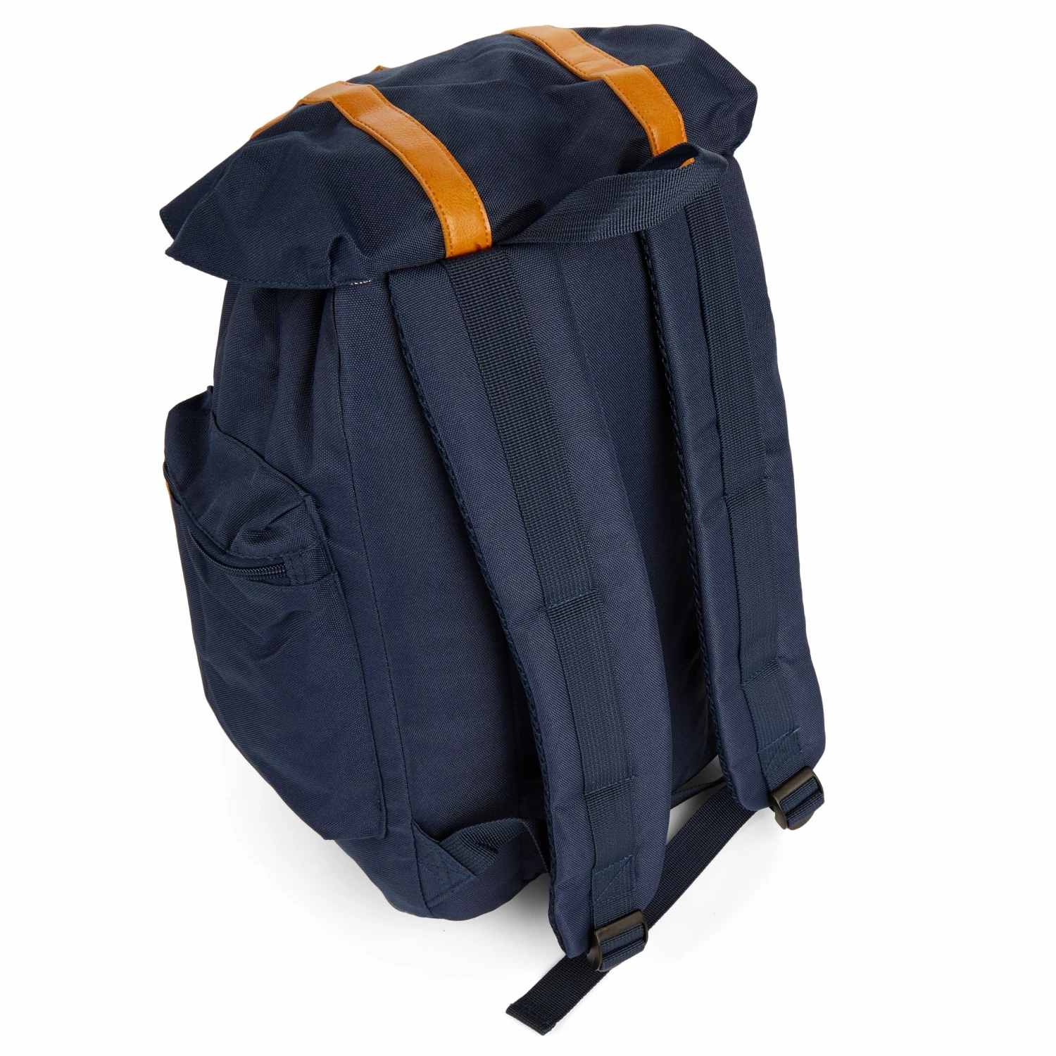 Brand new π Lazy Bear Lewis | Navy Blue Polyester & Faux Leather Adventure π Backpack π― 6 Brand new π Lazy Bear Lewis | Navy Blue Polyester & Faux Leather Adventure π Backpack π― - Image 6