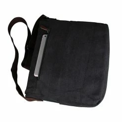 Promo 🔥 Delton Bags Dark gray Canvas Messenger Bag 🥰 -Cheap BAGS FOR MEN Store 9027A 3 1