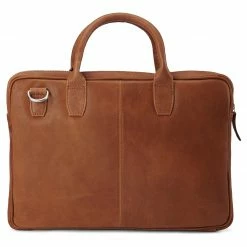 Promo 💯 Lucleon Cambodia | Slim 13” Executive Tan Leather Bag ⌛ -Cheap BAGS FOR MEN Store Pawas bags 6 3 copy