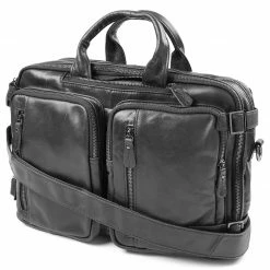 Brand new β¨ Delton Bags 3 in 1 Black Leather Bag π€©