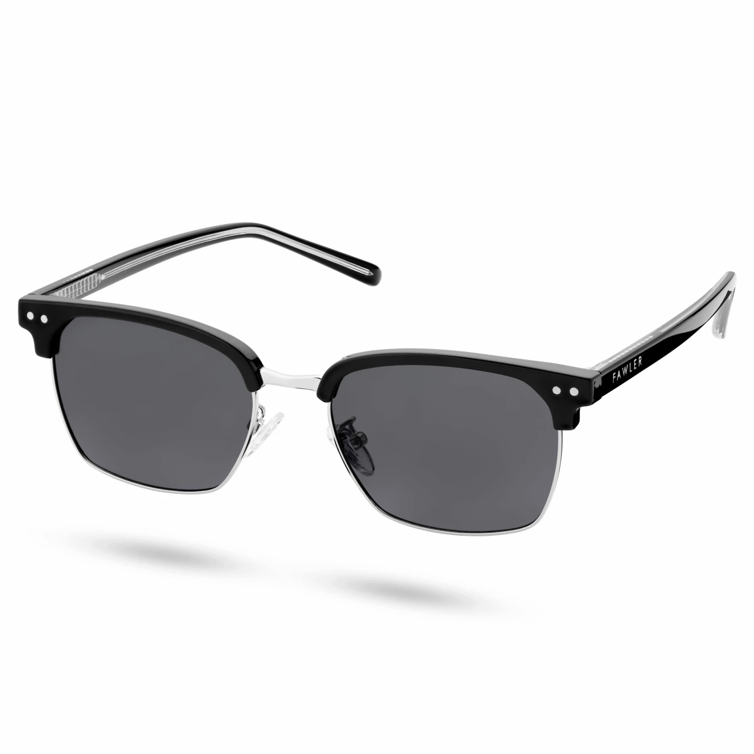 Best Pirce 𧨠Fawler Black & Lead Stainless Steel Polarised π Sunglasses π₯° 1 Best Pirce 𧨠Fawler Black & Lead Stainless Steel Polarised π Sunglasses π₯°