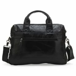 Best Pirce 💯 Delton Bags Black Mark Leather Computer Bag 🛒 8 Best Pirce 💯 Delton Bags Black Mark Leather Computer Bag 🛒 -Cheap BAGS FOR MEN Store mark sort l der sskuldertaske 3 1