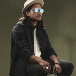 Discount 👏 Paul Riley Dandy Blue Polarized 👓 Sunglasses 😀 -Cheap BAGS FOR MEN Store rst megashoot sunglas 17147 1blue