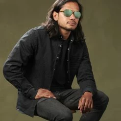 Best reviews of 🧨 Waykins Ambit | Olive Green Gradient Polarised Aviator 👓 Sunglasses 🥰 -Cheap BAGS FOR MEN Store rst megashoot sunglas 21245 1