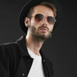 Flash Sale 🧨 Paul Riley Gold-Tone & Terracotta Aviator 👓 Sunglasses 🤩 -Cheap BAGS FOR MEN Store rst megashoot sunglasses 13914 1