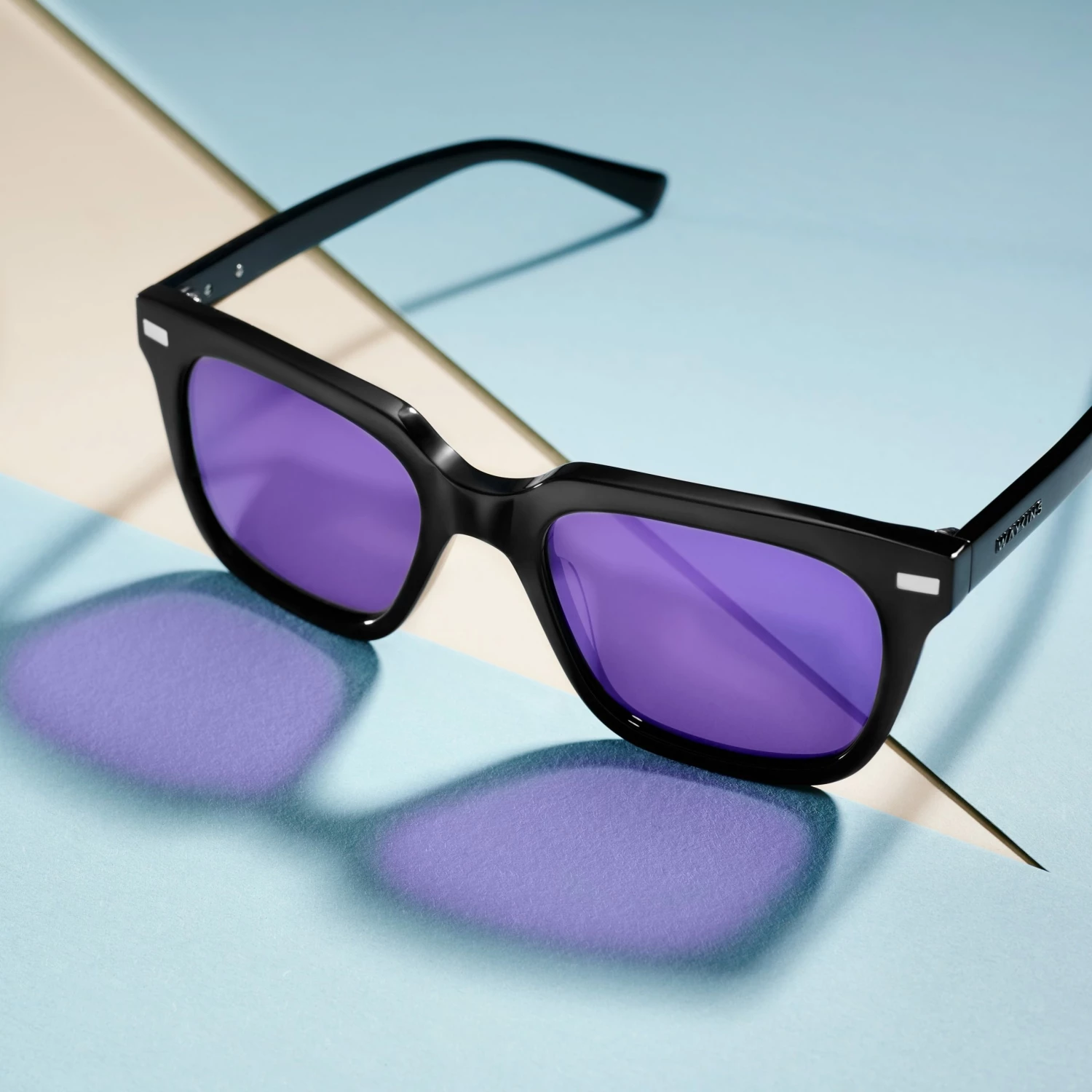 Best Pirce π Waykins Thea | Black & Purple Polarised Polarised π Sunglasses π 6 Best Pirce π Waykins Thea | Black & Purple Polarised Polarised π Sunglasses π - Image 6