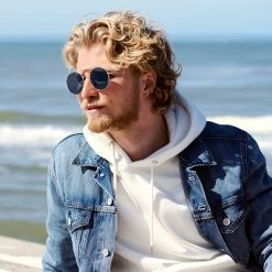 Discount 🔔 Waykins Thea | Silver-Tone & Smoke Grey Stainless Steel Round 👓 Sunglasses 🛒 -Cheap BAGS FOR MEN Store ste megashoot2 sunglasses 24 22898