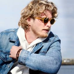 Best Pirce 🎁 Waykins Thea | Yellow & Charcoal Polarised 👓 Sunglasses ⭐ -Cheap BAGS FOR MEN Store ste megashoot2 sunglasses 40 22899