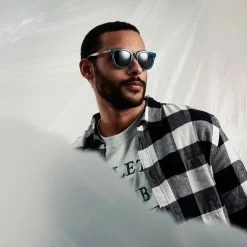 Best Pirce 🎁 Waykins Clear Sky Blue & Brown Polarised 👓 Sunglasses ✨ -Cheap BAGS FOR MEN Store ste sd12 sunglasses nathangw 14 1x1 25029