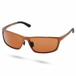 Cheap ⌛ Seizmont Brown & Terracotta Polarised Aluminium 👓 Sunglasses ⌛
